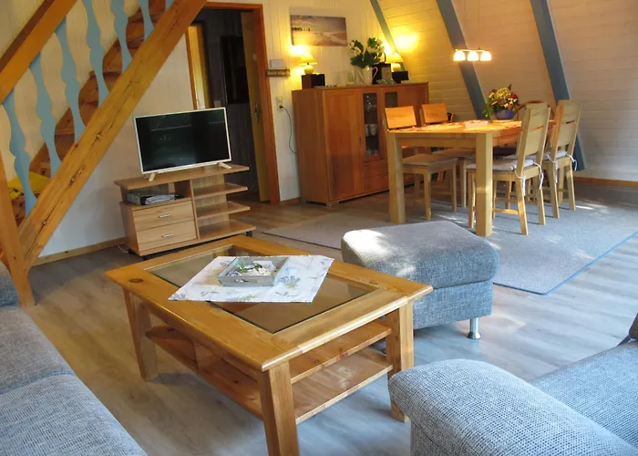 Сasa de vacaciones Ferienhaus Grosses Meisenhaus Wing110 Im Naturpark *